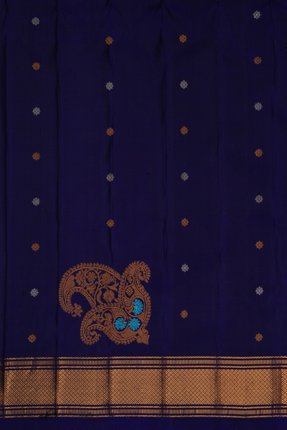 Gadwal Silk Purple Saree