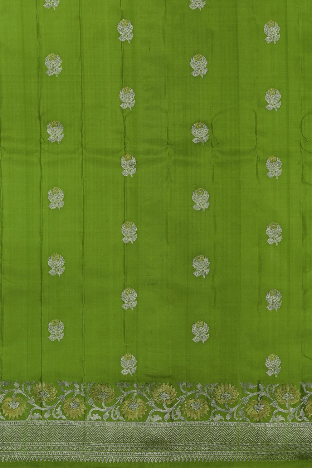 Image of Gadwal Silk Pink Saree