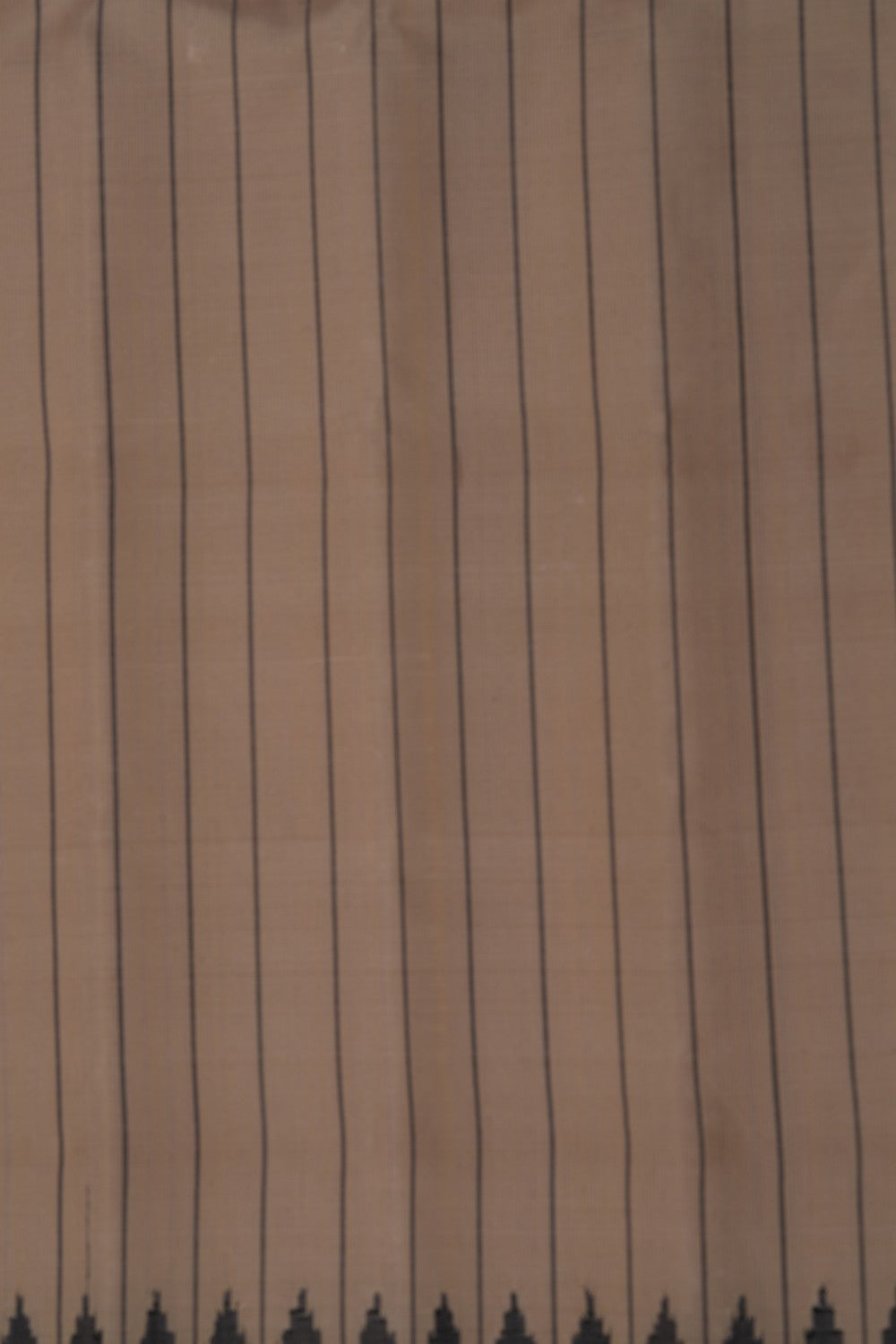 Image of Gadwal Silk Beige Saree