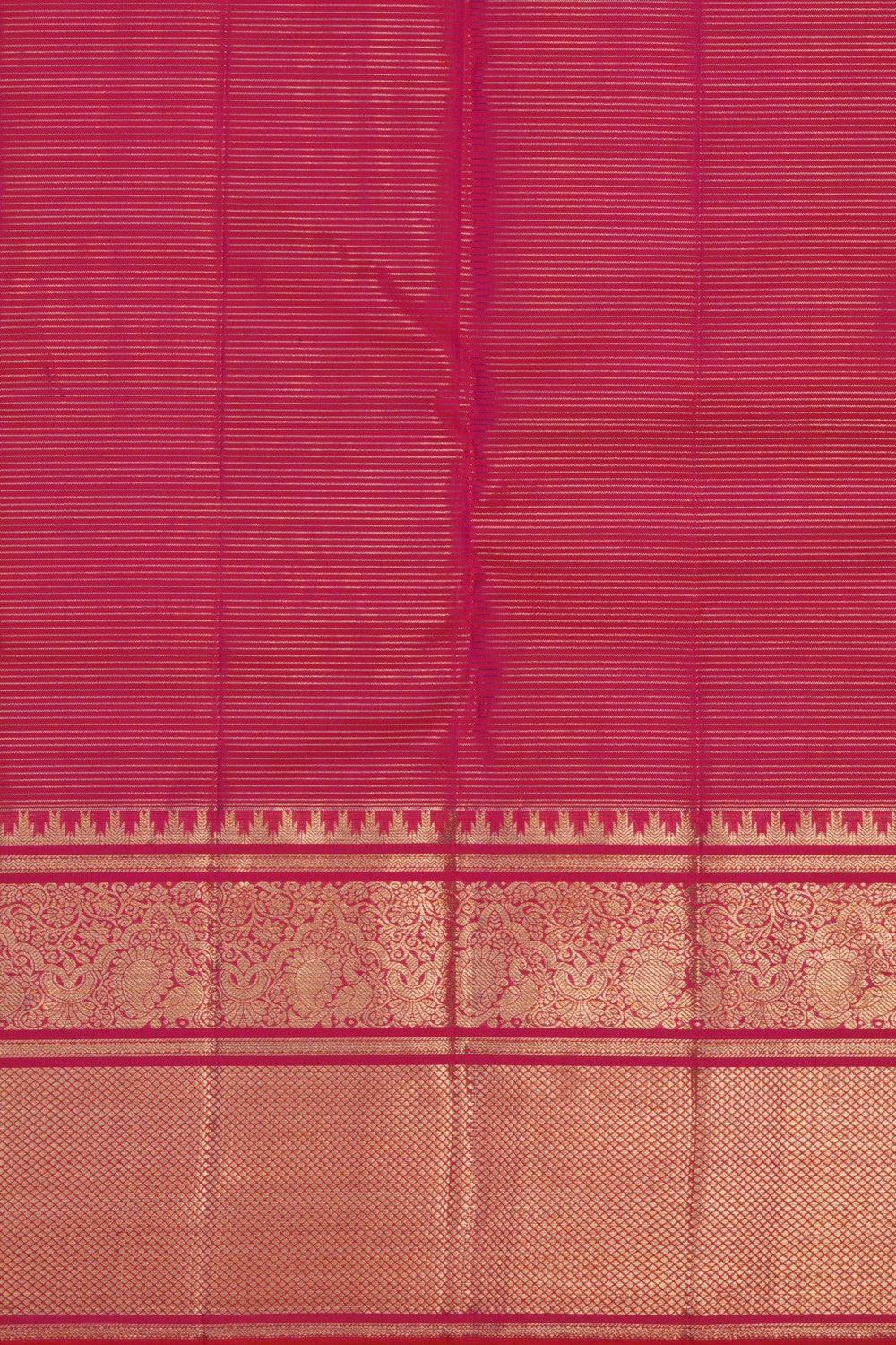 Kanchipattu Brocade Pink Saree