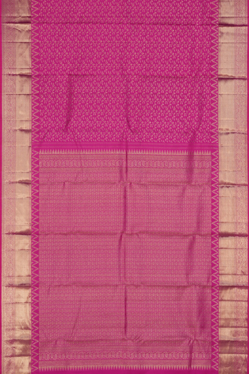 Kanchipattu Brocade Pink Saree