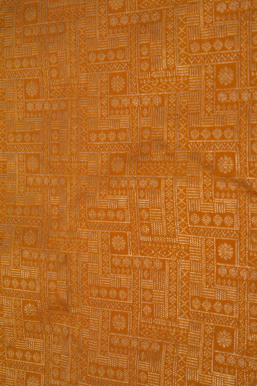 Kanchipattu Brocade Yellow Saree