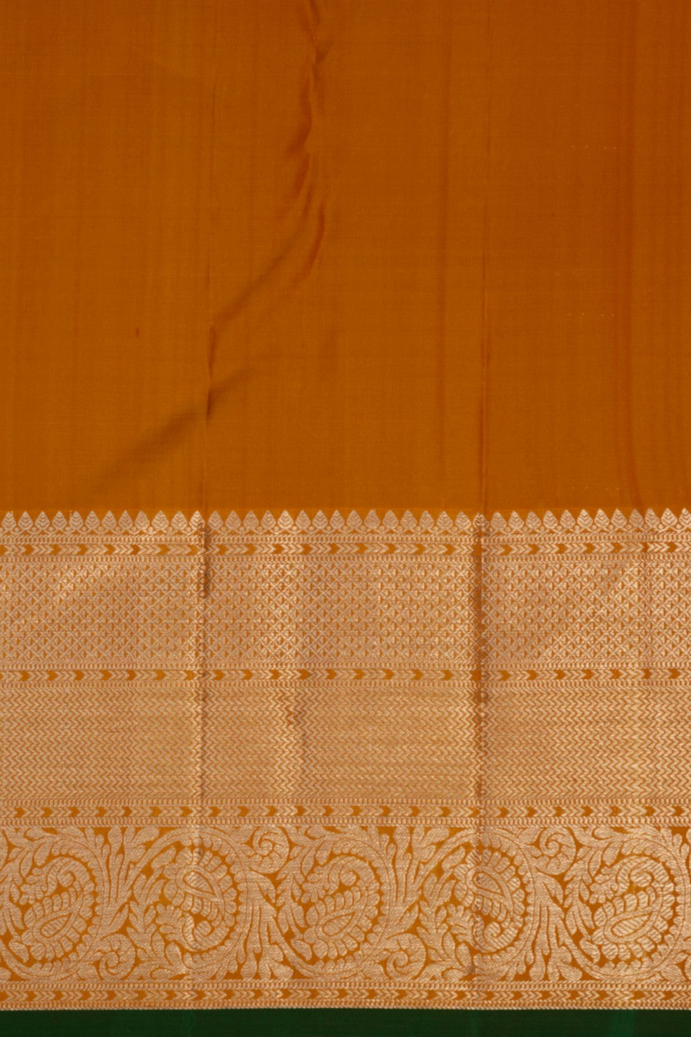 Kanchipattu Brocade Yellow Saree