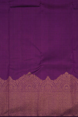 Image of Arani Silk Purple Saree