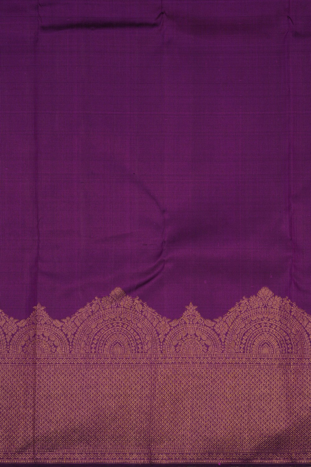 Image of Arani Silk Purple Saree