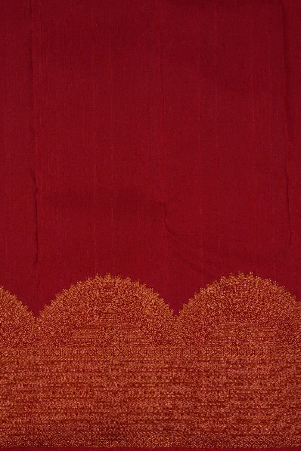 Image of Arani Silk Red Saree