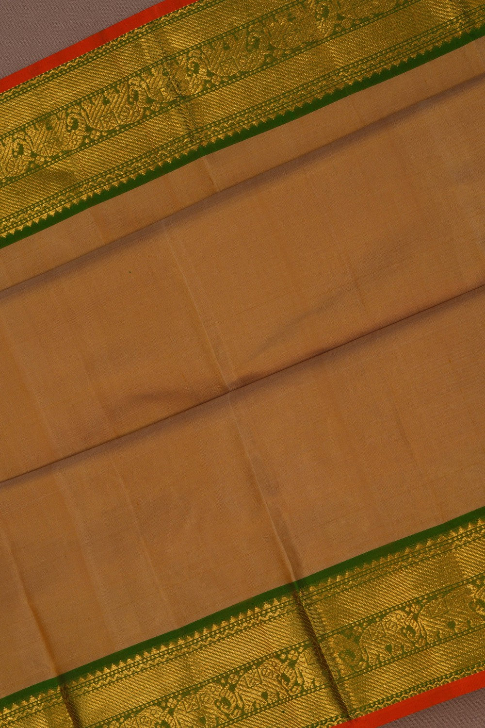 Image of Arani Silk Beige Saree