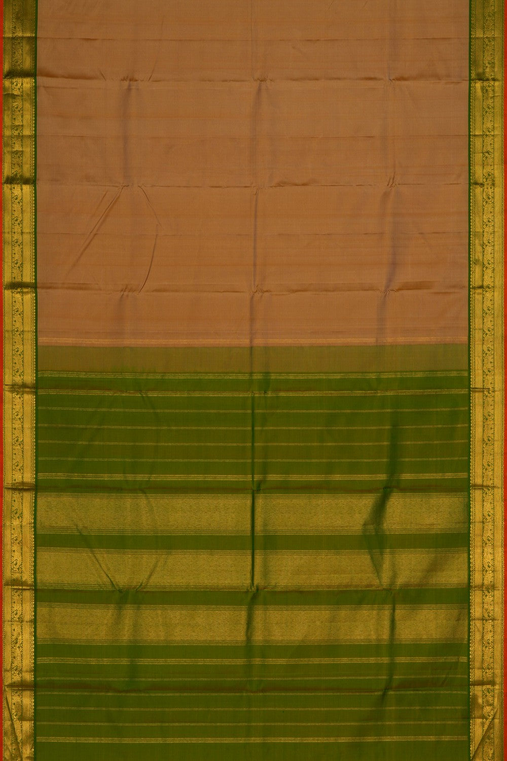 Image of Arani Silk Beige Saree