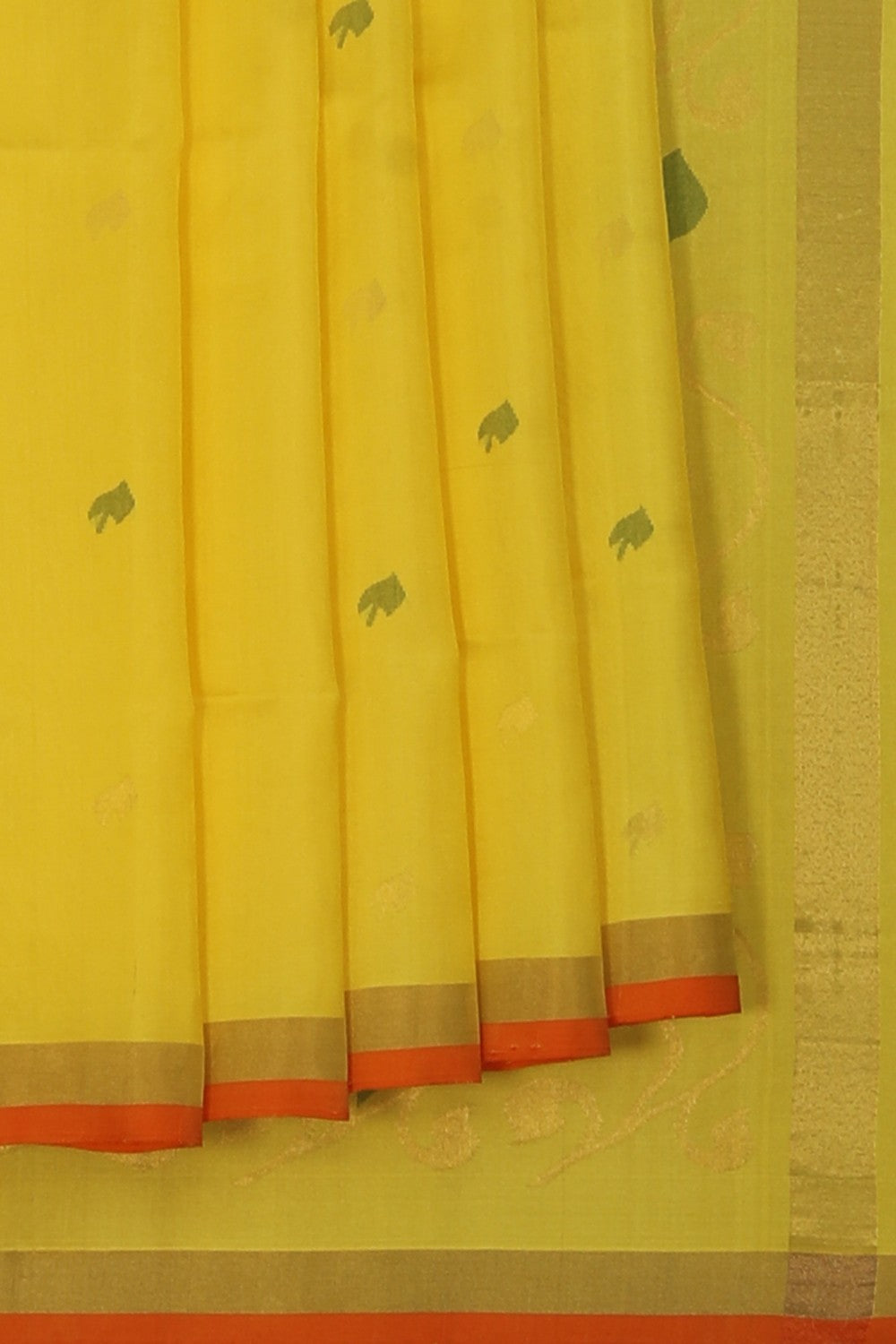Uppada Silk Yellow Saree