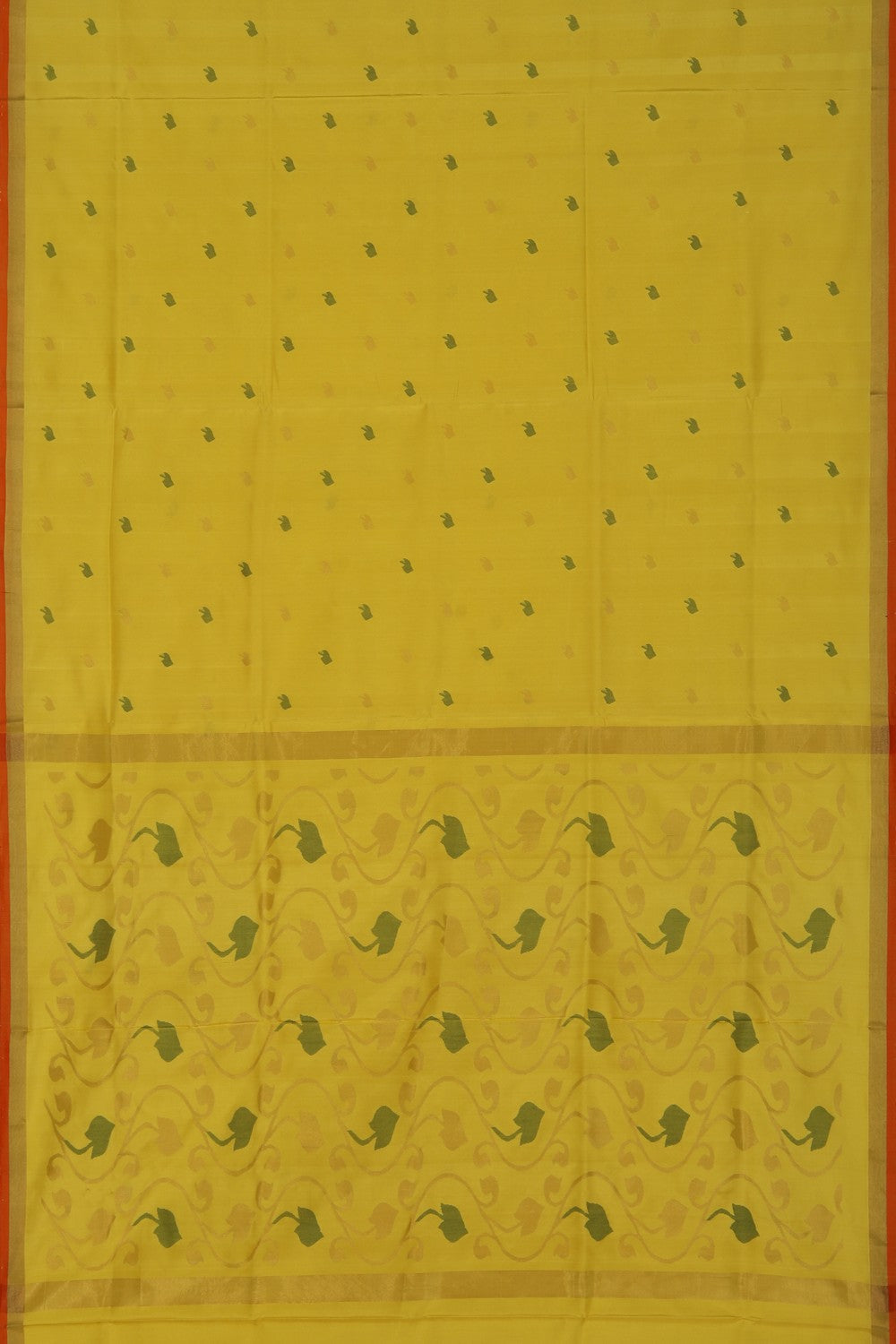 Uppada Silk Yellow Saree