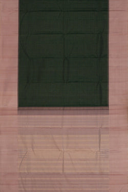Image of Arani Silk Kattam Green Saree