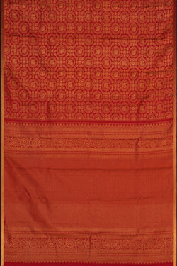 Image of Kanchipattu Brocade Red Saree