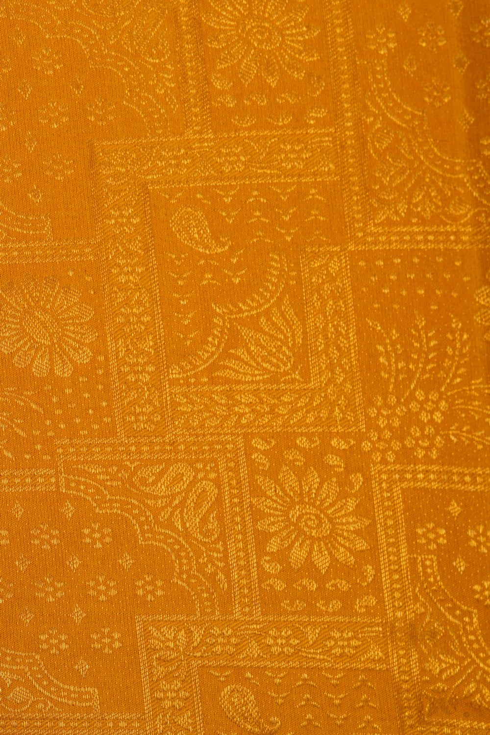 Kanchipattu Brocade Yellow Saree