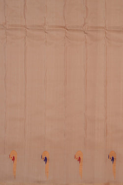 Image of Gadwal Silk Red Saree