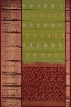 Image of Kanchipattu Green Saree