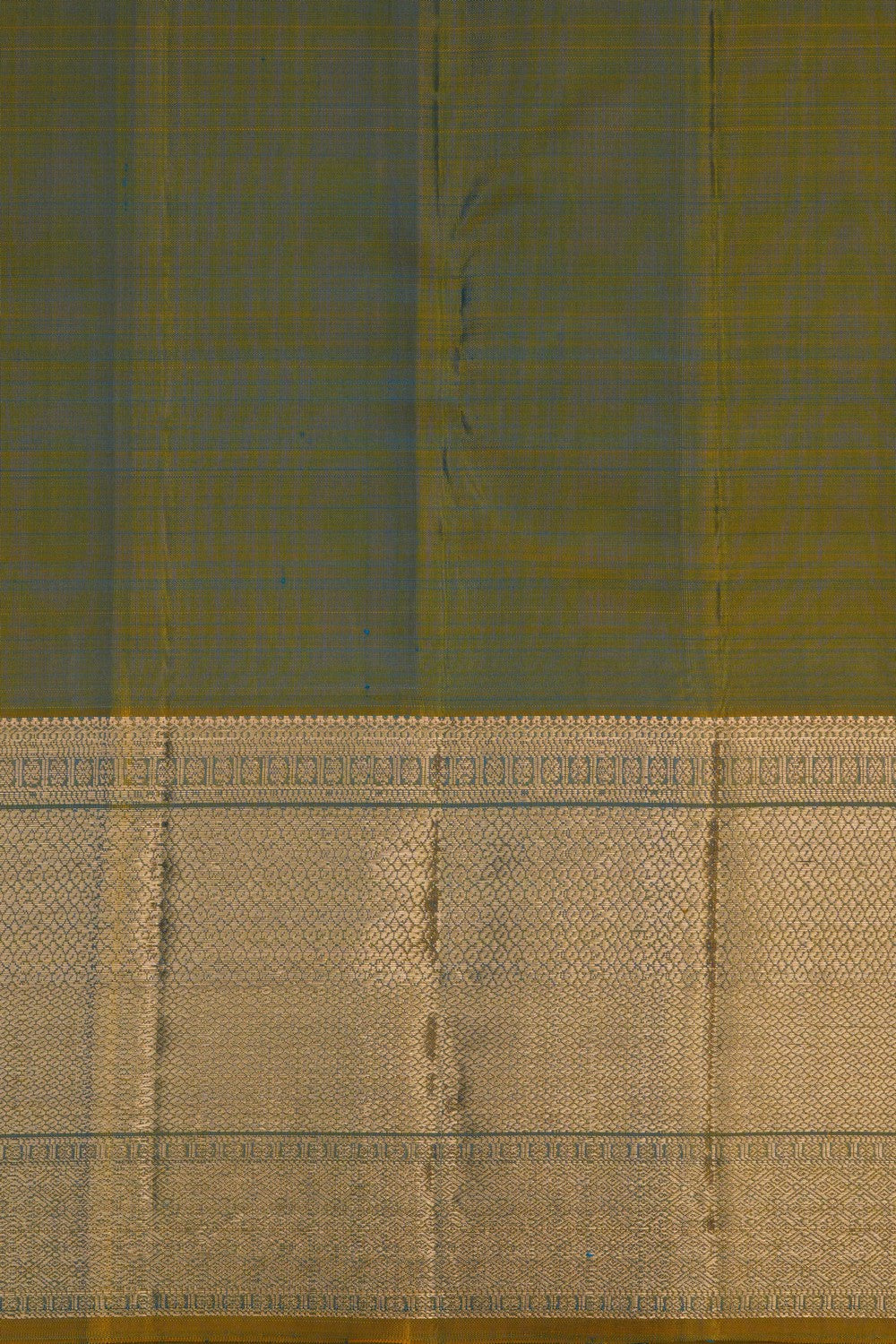 Image of Kanchipattu Blue Saree