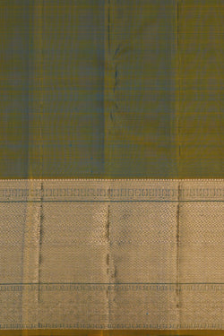 Image of Kanchipattu Blue Saree