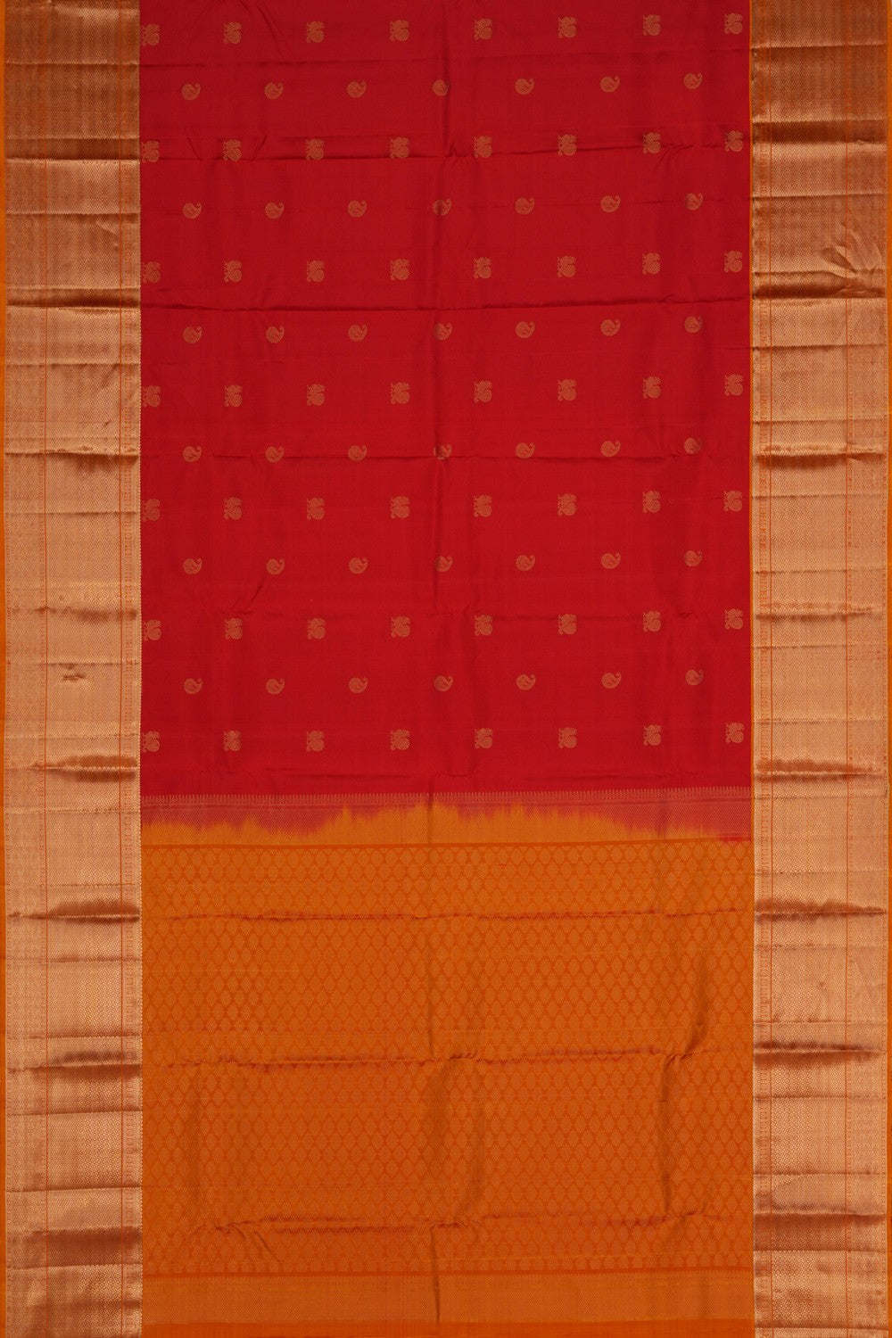 Kanchipattu Red Saree
