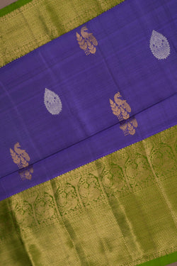 Image of Kanchipattu Purple Saree