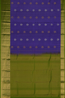 Image of Kanchipattu Purple Saree