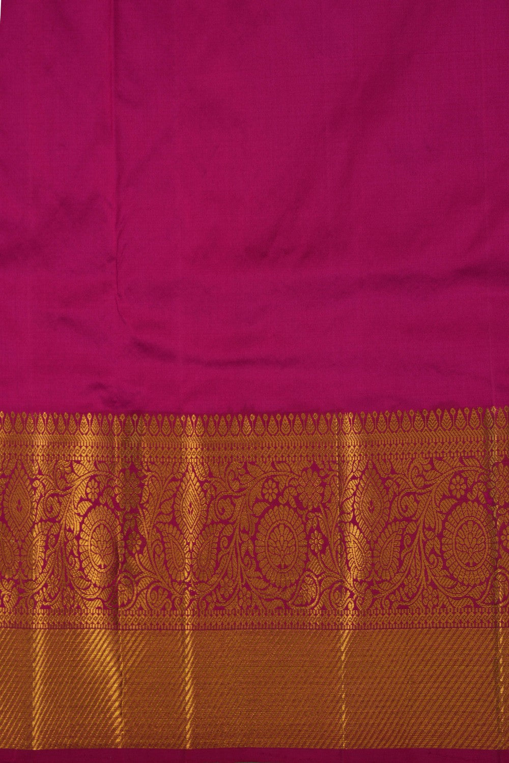Kanchipattu Purple Pavada Unstitched Set