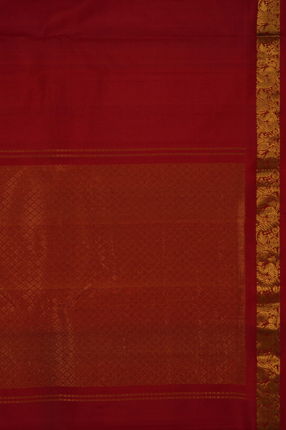 Image of Kanchipattu Red Dupatta