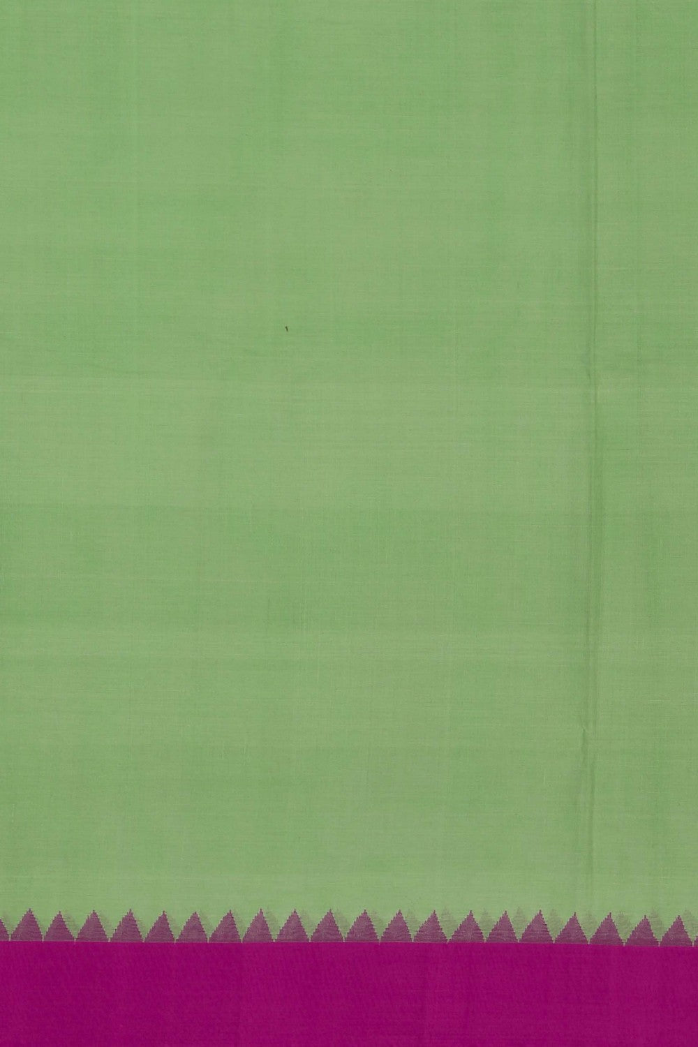 Image of Cotton Jamdani Sea Green Saree