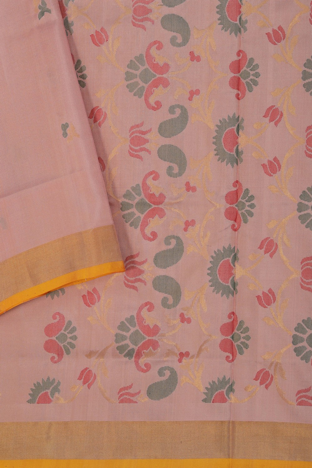 Uppada Silk Pink Saree