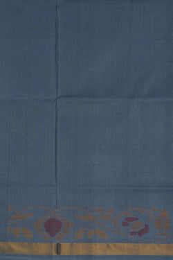 Image of Uppada Silk Grey Saree