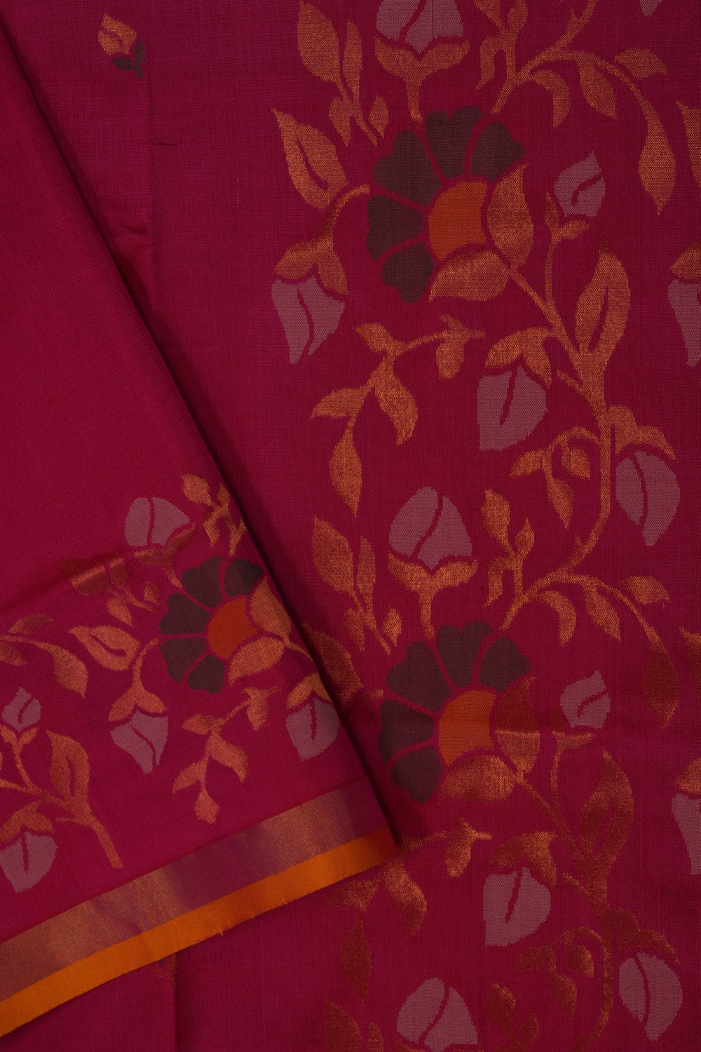 Image of Uppada Silk Pink Saree