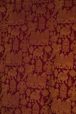 Image of Kanchipattu Brocade Red Saree