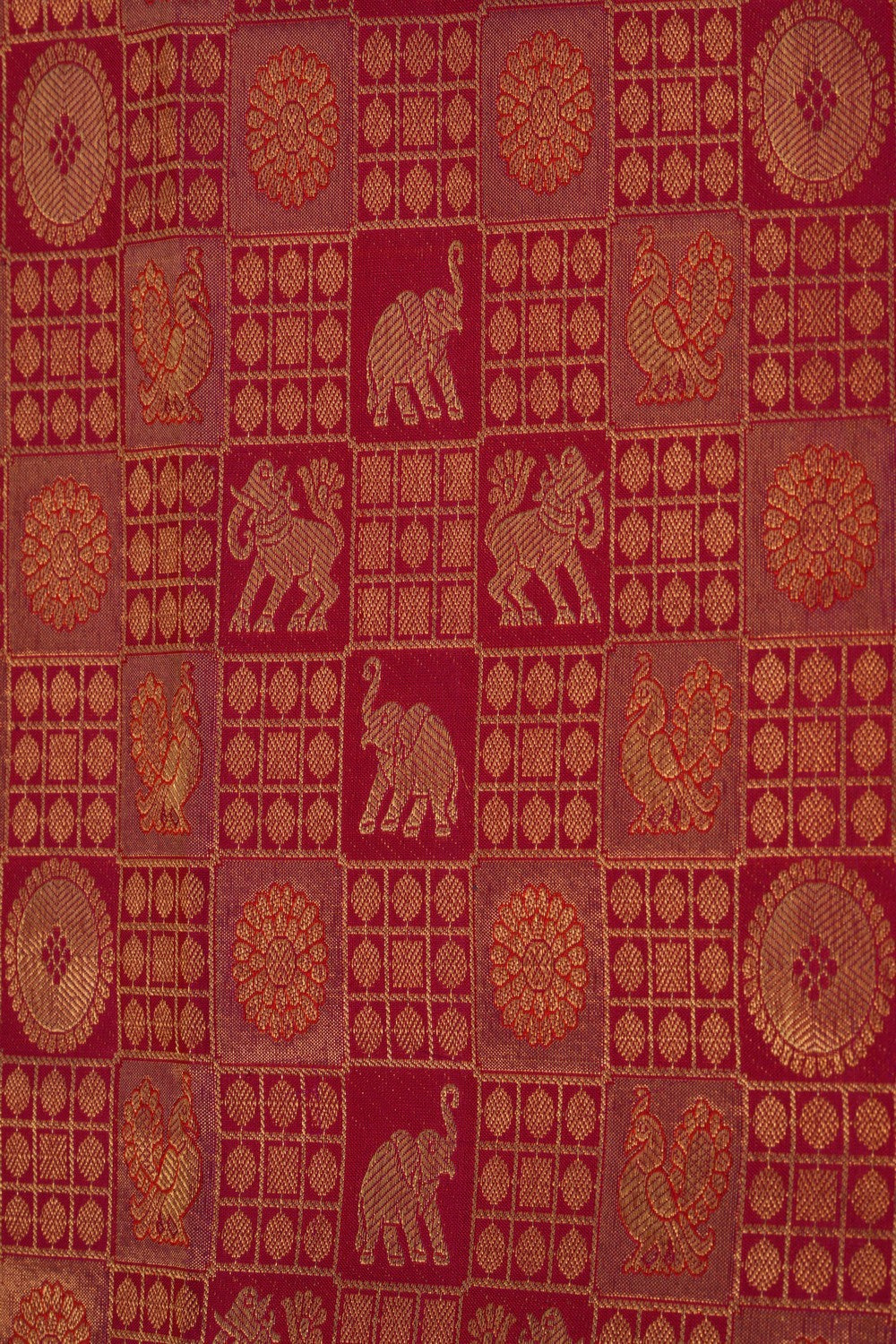 Image of Kanchipattu Brocade Pink Saree