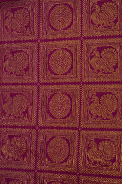 Image of Kanchipattu Brocade Pink Saree