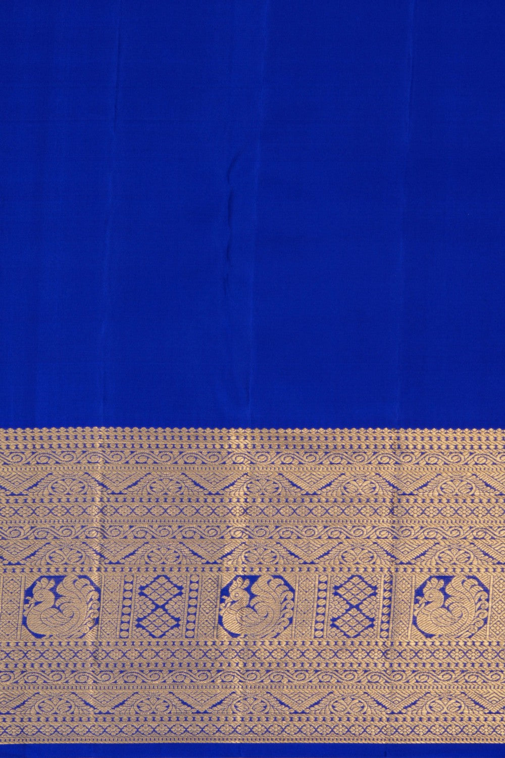 Kanchipattu Brocade Royal Blue Saree