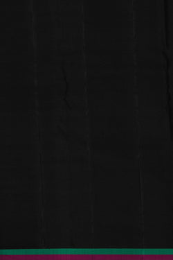 Image of Kanchipattu Brocade Black Saree