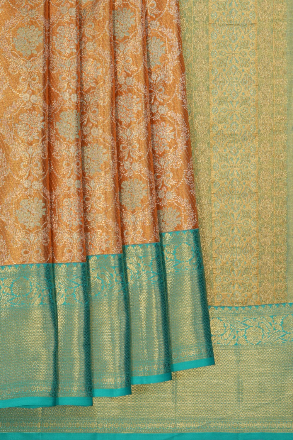 Image of Kanchipattu Tissue Brocade Saree