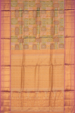Image of Kanchipattu Tissue Brocade Saree
