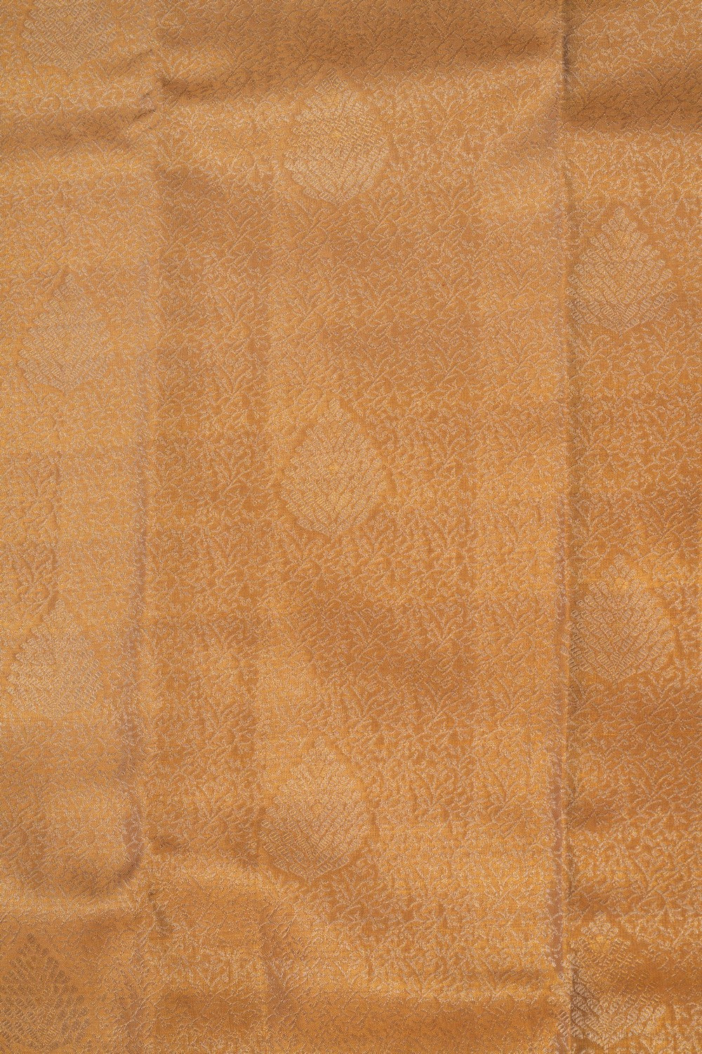 Kanchipattu Tissue Brocade Gold Saree