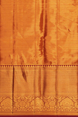 Image of Kanchipattu Tissue Brocade Gold Saree