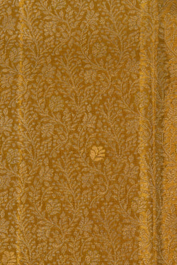 Image of Kanchipattu Tissue Brocade Gold Saree