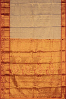 Image of Kanchipattu Tissue Brocade Gold Saree