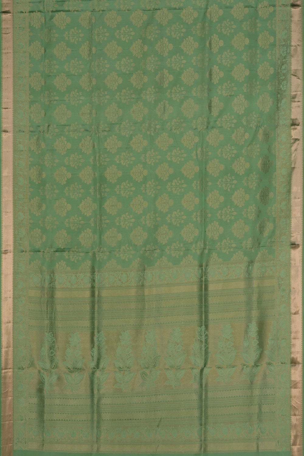 South Silk Sage Green Saree