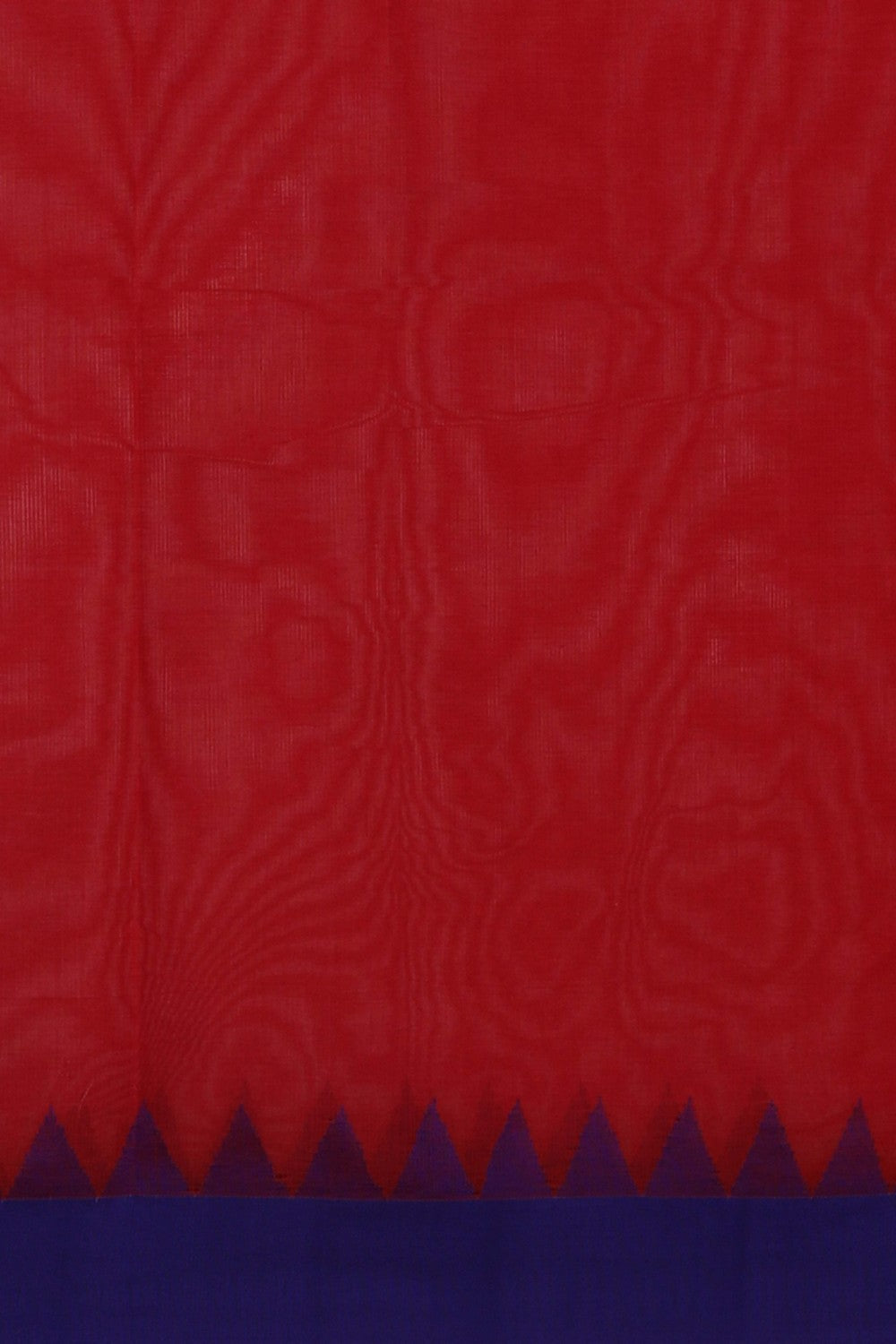 Image of Ponduru Cotton Red Saree