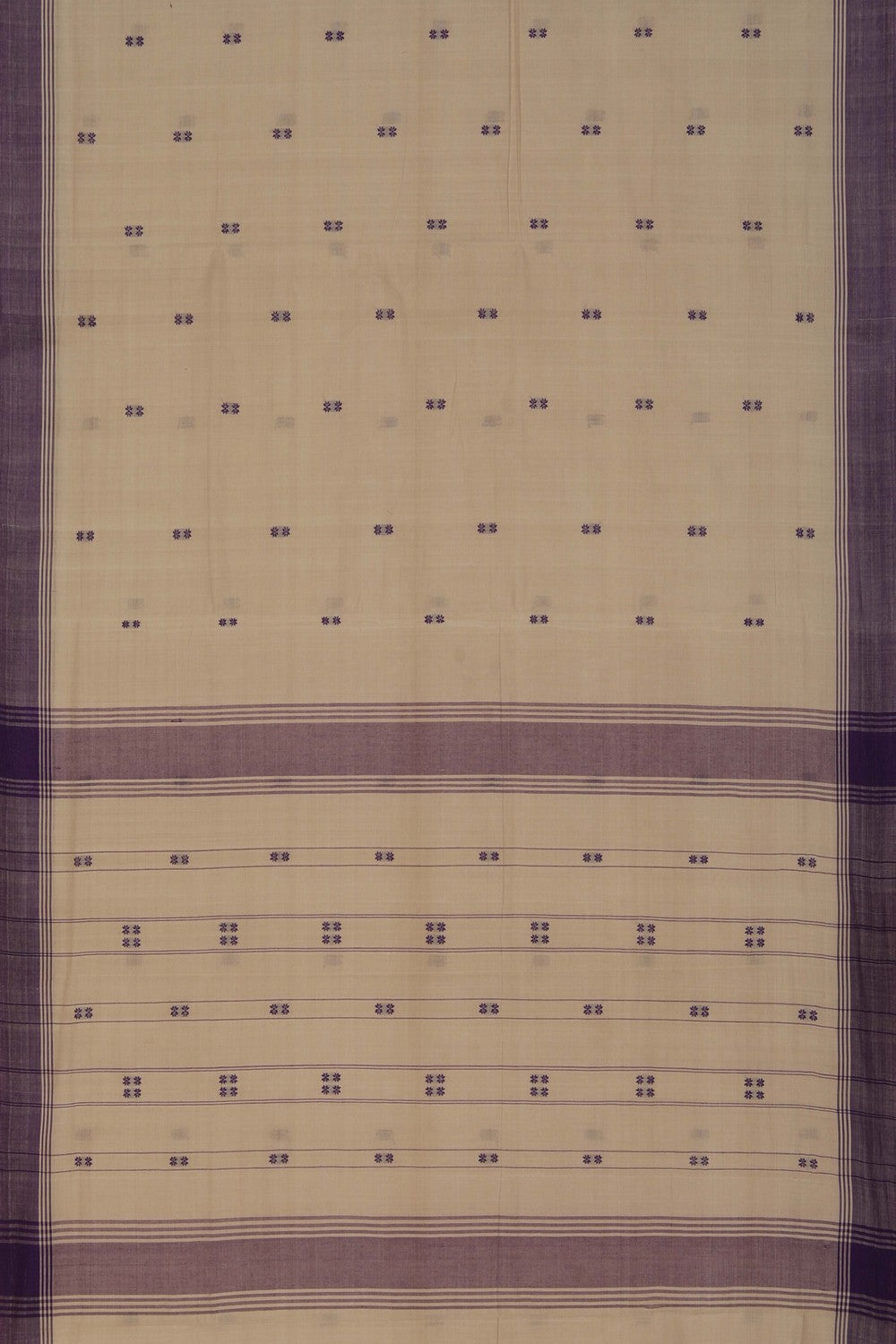 Ponduru Cotton Beige Saree