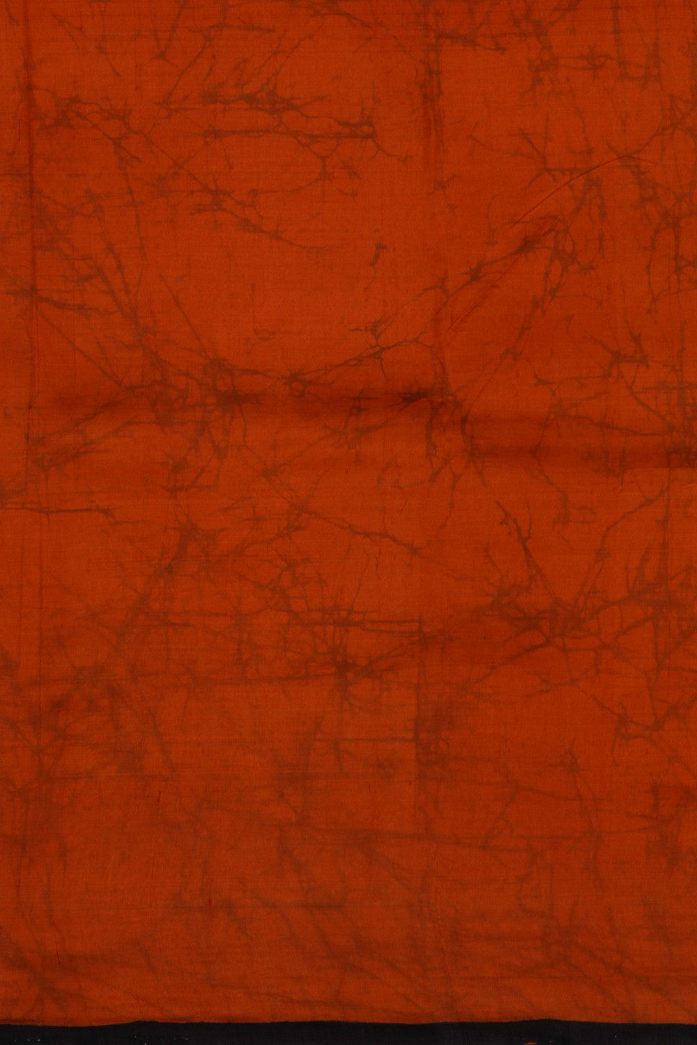 Image of Floral Painted Silk Saree