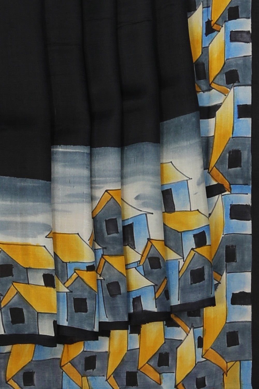House Painted Silk Saree