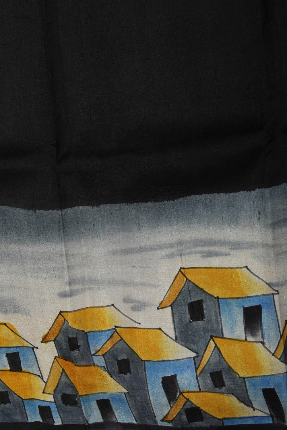 House Painted Silk Saree