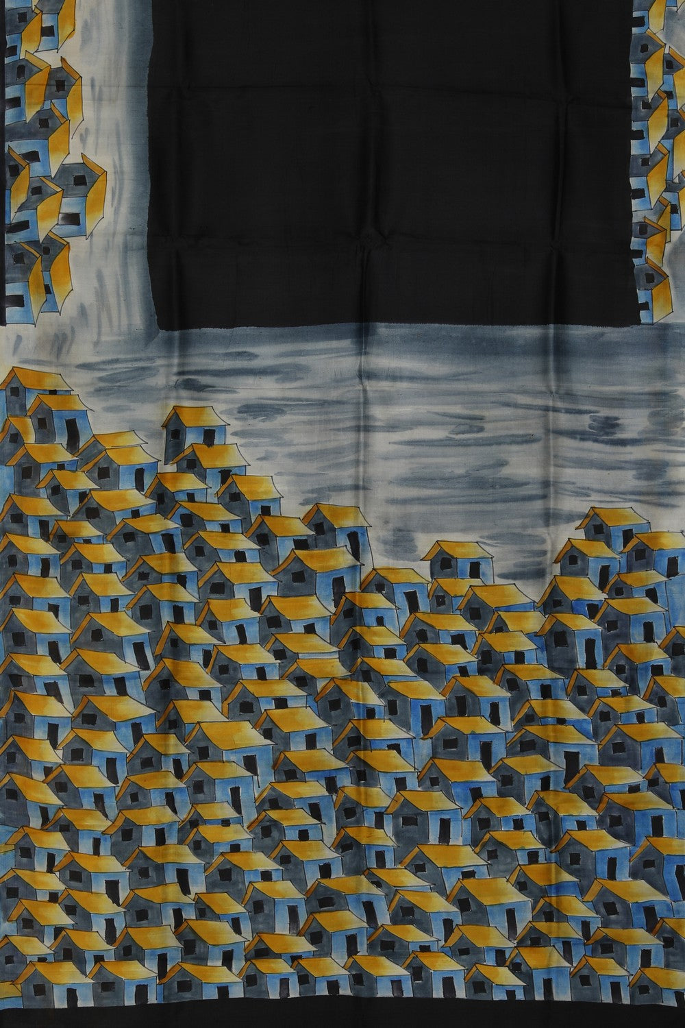 Image of House Painted Silk Saree