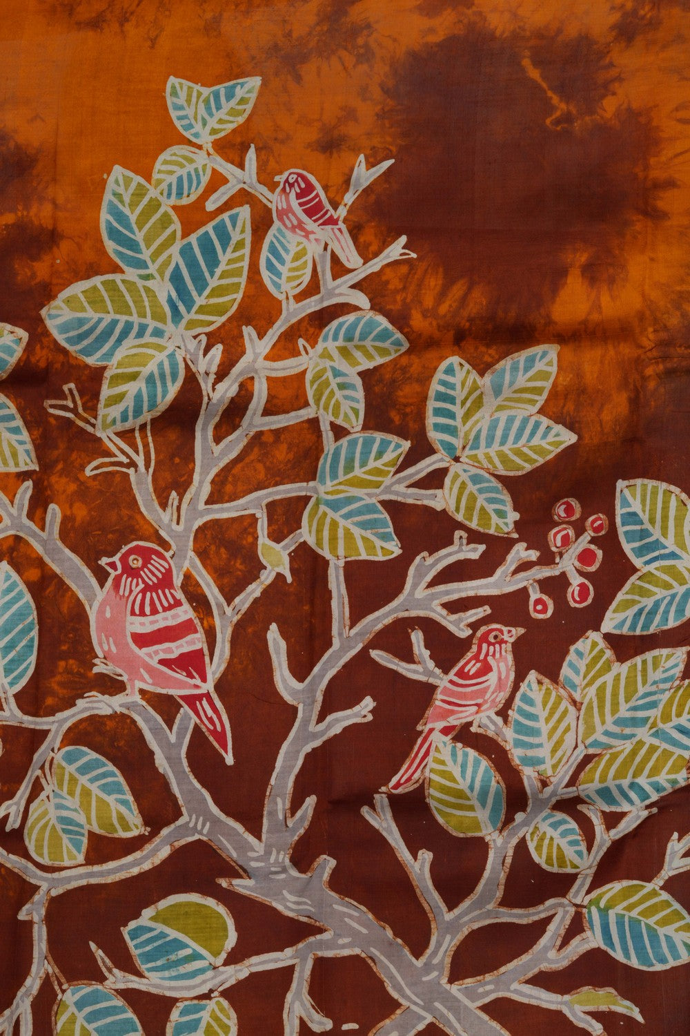 Image of Batik Silk Saree