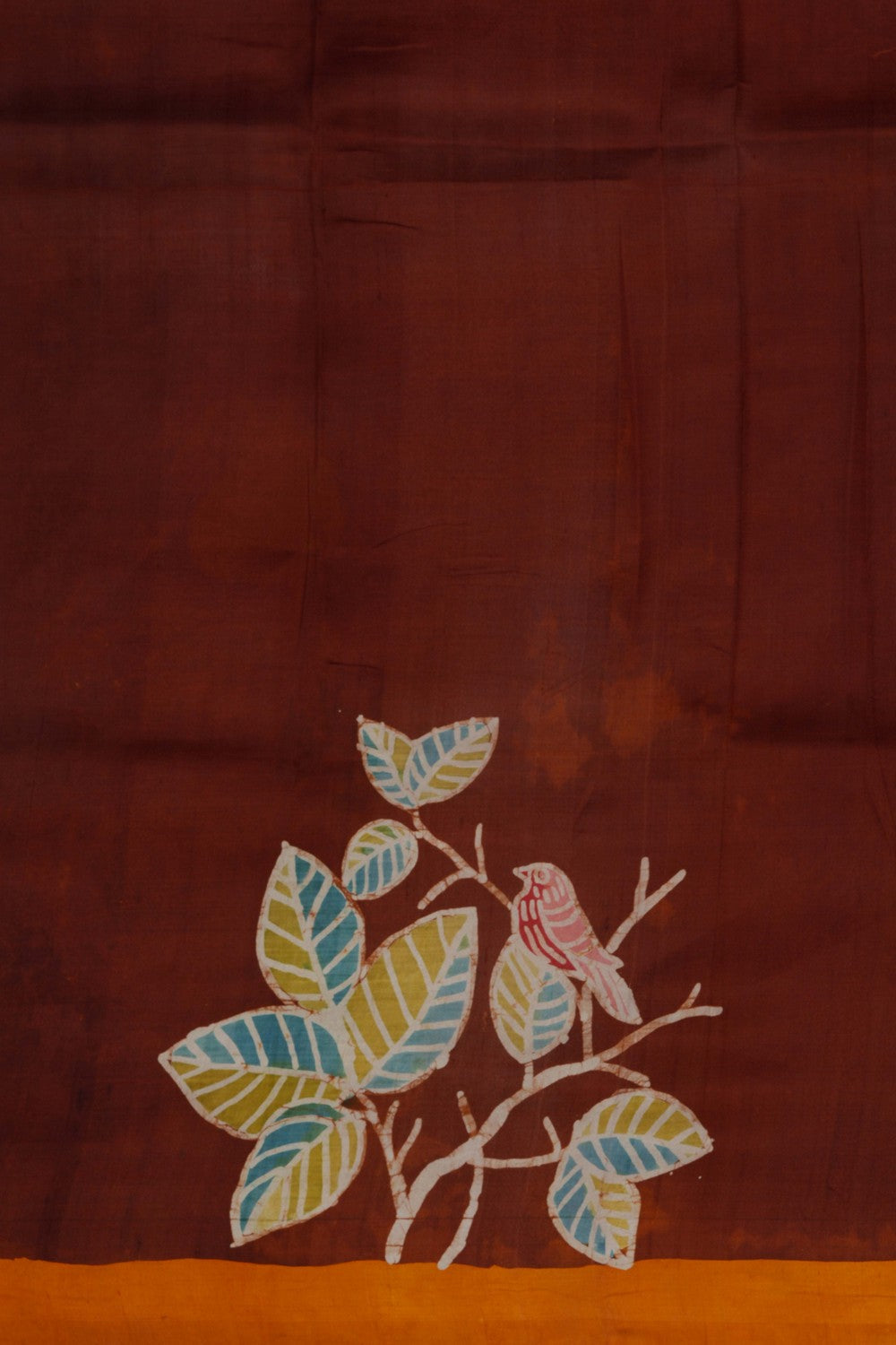 Image of Batik Silk Saree
